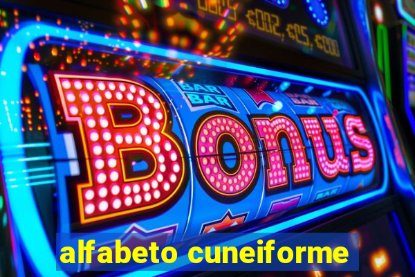 alfabeto cuneiforme